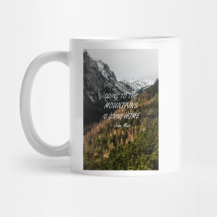 Going to the mountains Mug